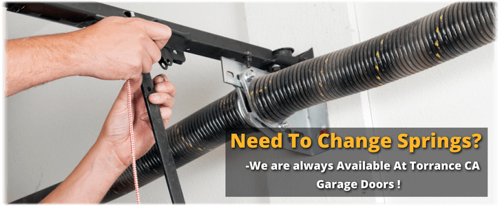 Broken Garage Door Spring Repair Torrance CA